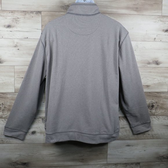 IZOD* Men's Long Sleeve 1/4 Zip 2" Turtle Neck Straight Hem Pullover Sweater~XXL - Picture 2 of 14